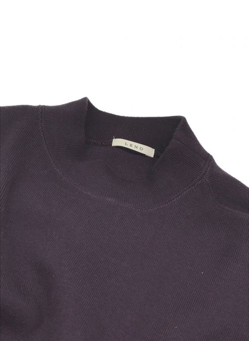 leno（リノ）leno (リノ) ニットワンピース パープル サイズ:1の古着・服飾アイテム