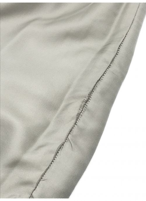 HERMES（エルメス）HERMES (エルメス) ウールカシミヤノースリーブワンピース グレー サイズ:40の古着・服飾アイテム