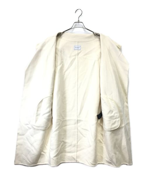 FOXEY（フォクシー）FOXEY (フォクシー) カシミヤコート ベージュ サイズ:38の古着・服飾アイテム