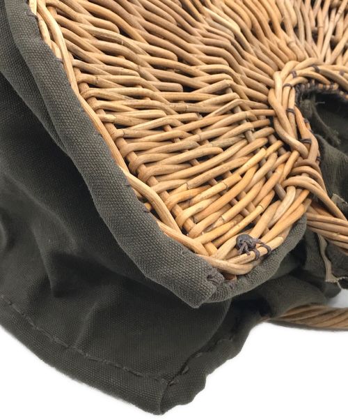 ebagos（エバゴス）ebagos (エバゴス) 扇トート カーキ サイズ:下記参照の古着・服飾アイテム