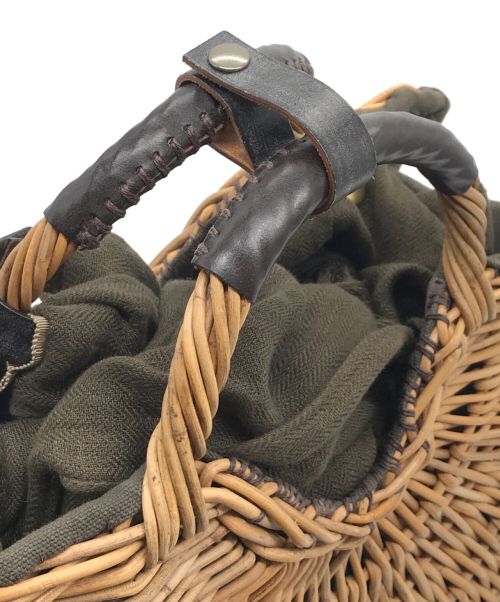 ebagos（エバゴス）ebagos (エバゴス) 扇トート カーキ サイズ:下記参照の古着・服飾アイテム