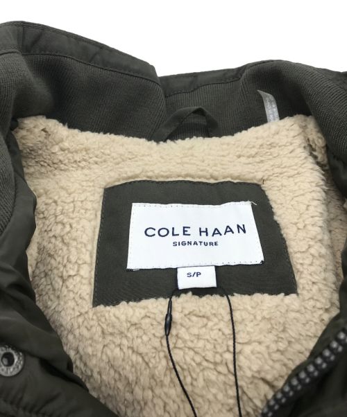 COLE HAAN（コールハーン）COLE HAAN (コールハーン) トーナル ダイヤモンド キルテッド ジャケット カーキ サイズ:S 未使用品の古着・服飾アイテム