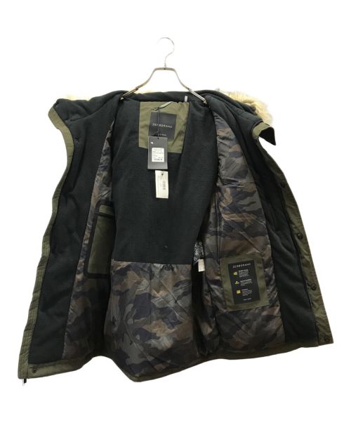 COLE HAAN（コールハーン）COLE HAAN (コールハーン) ゼログランド フーデッド ストレッチ ダウン パーカー カーキ サイズ:Sの古着・服飾アイテム