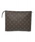 LOUIS VUITTON (ルイ ヴィトン) ポーチ ブラウン サイズ:下記参照：25000円
