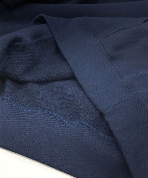 BUDSPOOL（バッズプール）BUDSPOOL (バッズプール) AGH LOGO HEAVY WEIGHT HOODED SWEAT SHIRT ネイビー サイズ:Lの古着・服飾アイテム