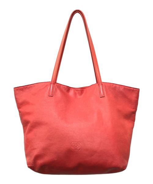 LOEWE（ロエベ）LOEWE (ロエベ) ロエベ アラ トートバッグ ピンク サイズ:下記参照の古着・服飾アイテム