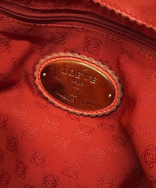 LOEWE（ロエベ）LOEWE (ロエベ) ロエベ アラ トートバッグ ピンク サイズ:下記参照の古着・服飾アイテム