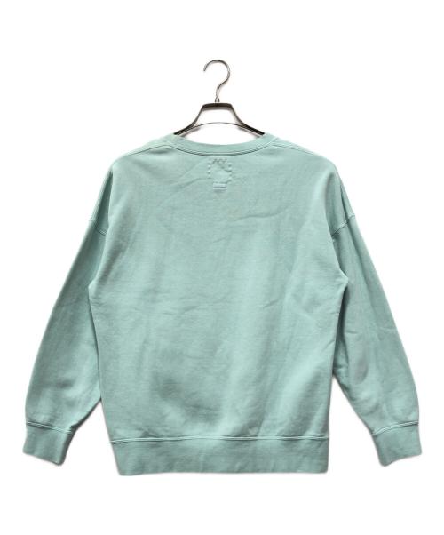 VISVIM（ビズビム）VISVIM (ビズビム) jumbo cotton sweatshirt ブルー サイズ:1の古着・服飾アイテム