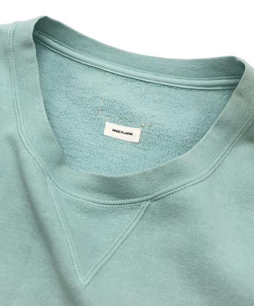 VISVIM（ビズビム）VISVIM (ビズビム) jumbo cotton sweatshirt ブルー サイズ:1の古着・服飾アイテム