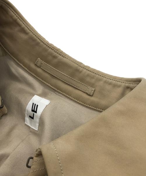 LE（エルイー）LE (エルイー) Modernize Trench COAT ベージュ サイズ:Mの古着・服飾アイテム
