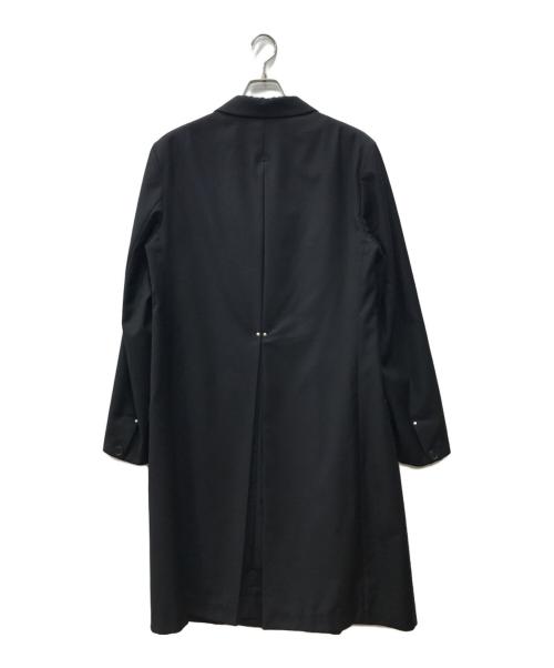 s'yte（サイト）s'yte (サイト) T/W Gabardine 3BS Peak Lapel Studs Long Jacket ブラック サイズ:3の古着・服飾アイテム
