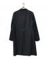 s'yte (サイト) T/W Gabardine 3BS Peak Lapel Studs Long Jacket ブラック サイズ:3：30000円