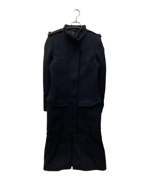 GUCCI（グッチ）GUCCI (グッチ) スタンドカラーコート ブラック サイズ:42の古着・服飾アイテム