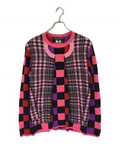 COMME des GARCONS HOMME PLUS 98AW レッドニット 楽天市場】赤 ニット（ブランドコムデギャルソン）（メンズ