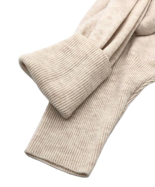 ETRE TOKYO（エトレトウキョウ）ETRE TOKYO (エトレトウキョウ) オープンバックドルマンニットワンピース アイボリー サイズ:Fの古着・服飾アイテム