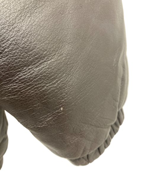 RED EAR（レッドイアー）RED EAR (レッドイアー) レザーダウンジャケット ブラウン サイズ:SIZE Lの古着・服飾アイテム