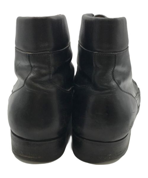 Enzo Bonafe per Le Yucca’s（エンツォボナフェ ペル レ ユッカス）Enzo Bonafe per Le Yucca’ｓ (エンツォボナフェ ペル レ ユッカス) レースアップブーツ ブラック サイズ:41の古着・服飾アイテム