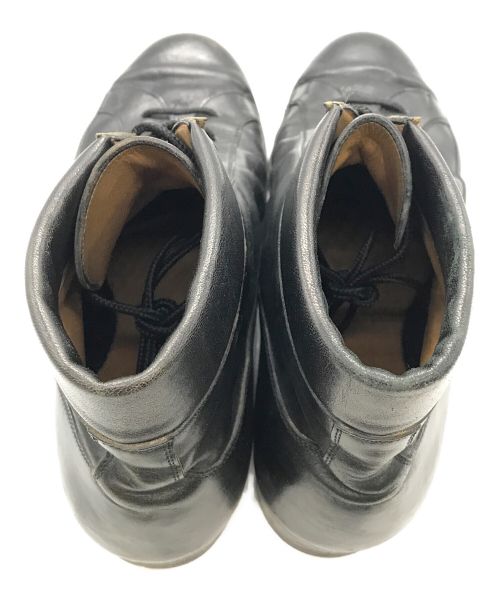 Enzo Bonafe per Le Yucca’s（エンツォボナフェ ペル レ ユッカス）Enzo Bonafe per Le Yucca’ｓ (エンツォボナフェ ペル レ ユッカス) レースアップブーツ ブラック サイズ:41の古着・服飾アイテム