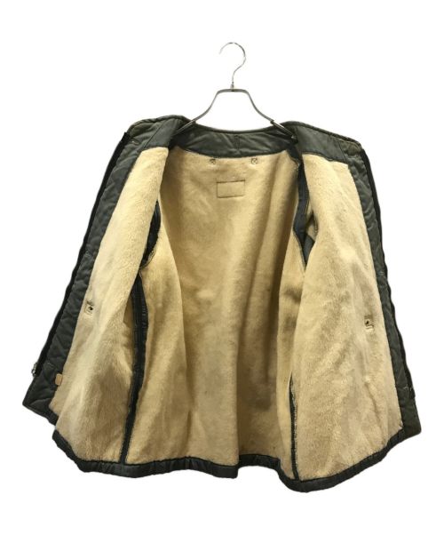 USAF（ユーエスエーエフ）USAF (ユーエスエーエフ) キャトルジャケットウールパイルライナージャケット グリーン サイズ:Lの古着・服飾アイテム