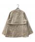 GALERIE VIE (ギャルリーヴィー) ウールダブルフェイス ショートノーカラートレンチコート ベージュ サイズ:FREE：18000円