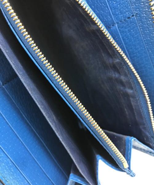 GUCCI（グッチ）GUCCI (グッチ) GGスプリーム ラウンドジップウォレット グリーン サイズ:下記参照の古着・服飾アイテム