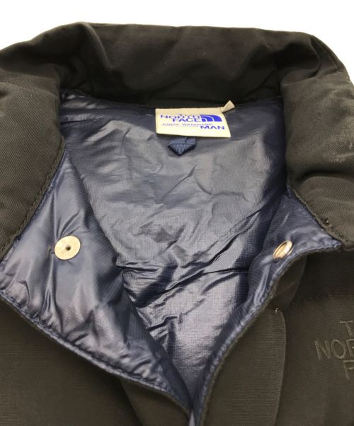 THE NORTH FACE（ザ ノース フェイス）THE NORTH FACE (ザ ノース フェイス) JUNYA WATANABE CdG MAN (ジュンヤ ワタナベ コム デ ギャルソン マン) ダウンベスト ブラック サイズ:Sの古着・服飾アイテム