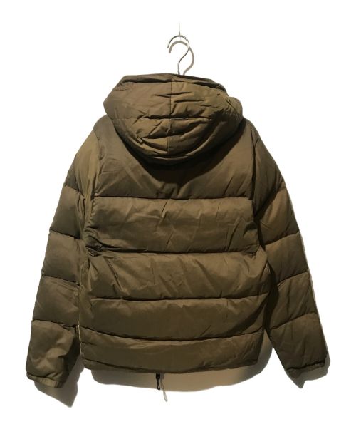 Crescent Down Works（クレセントダウンワークス）Crescent Down Works (クレセントダウンワークス) レザーポケットダウンジャケット ブラウン サイズ:Sの古着・服飾アイテム