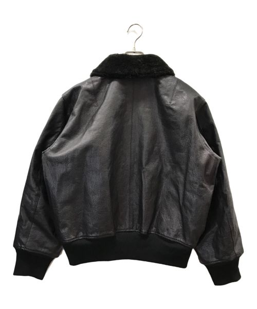 INGEBORG（インゲボルグ）INGEBORG (インゲボルグ) レザージャケット ブラック サイズ:FREEの古着・服飾アイテム