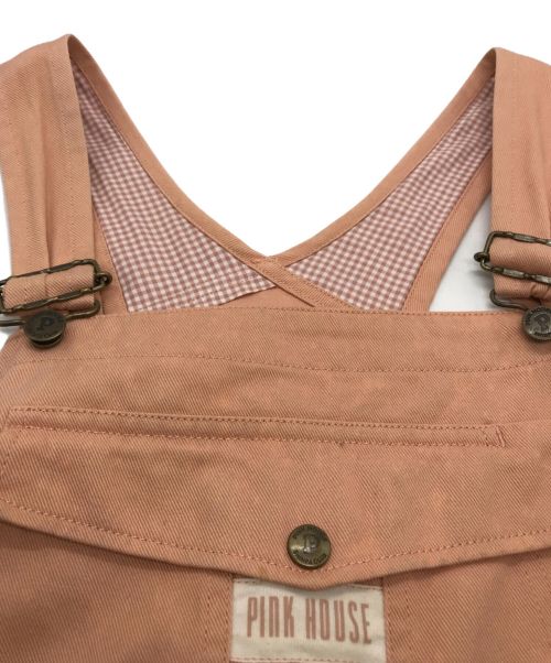 PINK HOUSE（ピンクハウス）PINK HOUSE (ピンクハウス) ジャンパースカート ピンク サイズ:下記参照の古着・服飾アイテム
