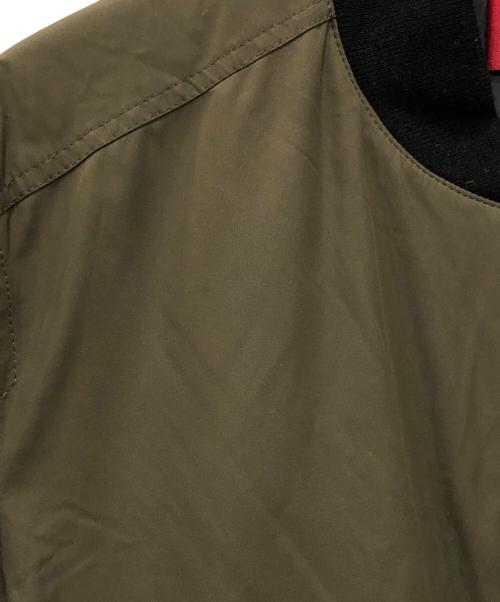 HUGO BOSS（ヒューゴ ボス）HUGO BOSS (ヒューゴ ボス) バックロゴMA1ジャケット カーキ サイズ:Mの古着・服飾アイテム