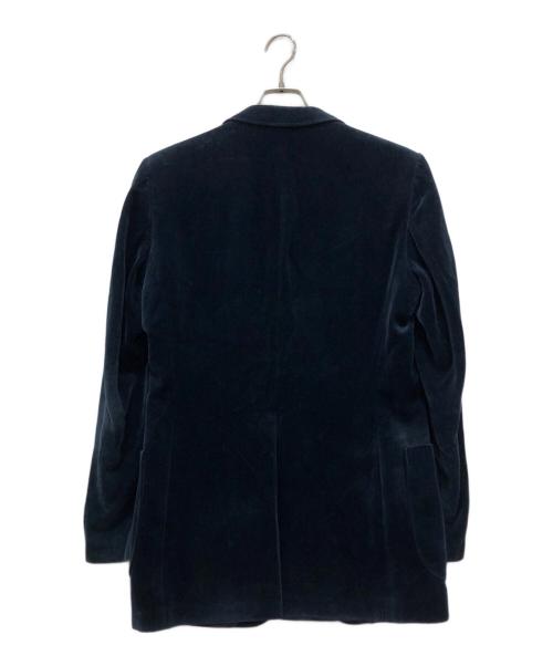 ATTACH'E（アタッシェ）ATTACH'E (アタッシェ) ベロアテーラードジャケット ネイビー サイズ:下記参照の古着・服飾アイテム