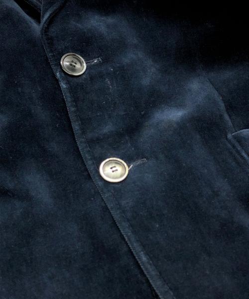 ATTACH'E（アタッシェ）ATTACH'E (アタッシェ) ベロアテーラードジャケット ネイビー サイズ:下記参照の古着・服飾アイテム