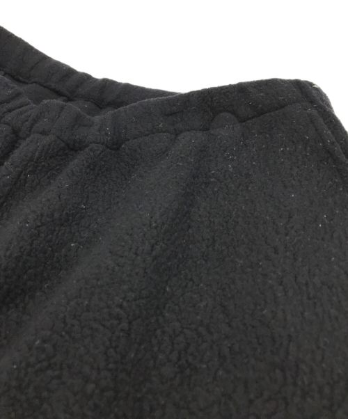 COMOLI（コモリ）COMOLI (コモリ) ウールフリースパンツ ブラック サイズ:Lの古着・服飾アイテム