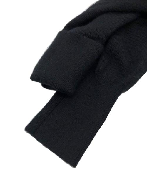 W/cashmere（ダブリュカシミヤ）W/CASHMERE (ダブリュカシミヤ) ワンピース ブラック サイズ:下記参照の古着・服飾アイテム