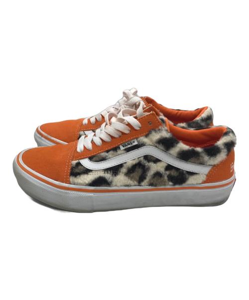 VANS（ヴァンズ）VANS (バンズ) SUPREME (シュプリーム) OLD SKOOL オレンジ サイズ:26.5の古着・服飾アイテム