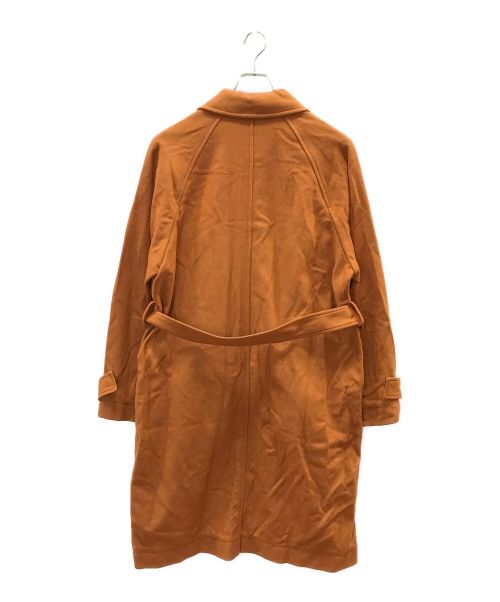 SOLLECITI（ソレシティ）SOLLECITI (ソレシティ) ステンカラーコート オレンジ サイズ:46 未使用品の古着・服飾アイテム