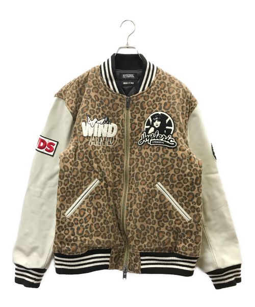 WIND AND SEA（ウィンダンシー）WIND AND SEA (ウィンド アンド シー) Hysteric Glamour (ヒステリックグラマー) スタジャン ブラウン サイズ:Xlの古着・服飾アイテム