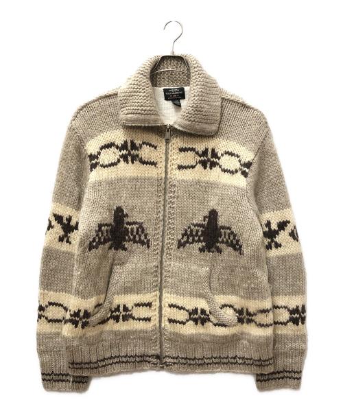 POLO JEANS CO.（ポロジーンズカンパニー）POLO JEANS CO. (ポロジーンズカンパニー) カウチンニットカーディガン ベージュ サイズ:XLの古着・服飾アイテム