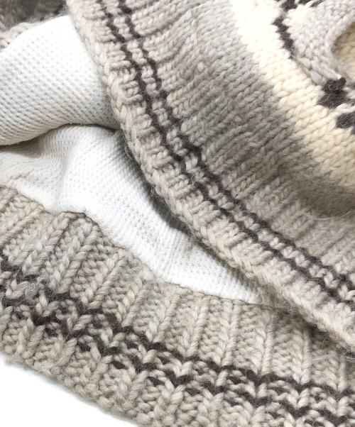 POLO JEANS CO.（ポロジーンズカンパニー）POLO JEANS CO. (ポロジーンズカンパニー) カウチンニットカーディガン ベージュ サイズ:XLの古着・服飾アイテム