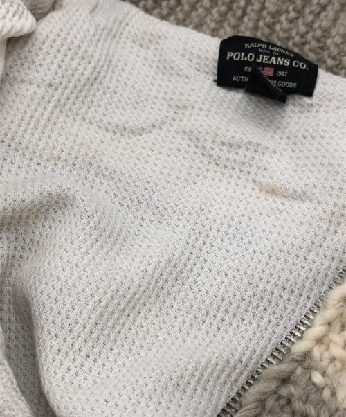 POLO JEANS CO.（ポロジーンズカンパニー）POLO JEANS CO. (ポロジーンズカンパニー) カウチンニットカーディガン ベージュ サイズ:XLの古着・服飾アイテム