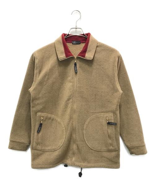 LA GEAR（エルエーギア）LA GEAR (エルエーギア) パイルフリースジャケット ブラウン サイズ:Mの古着・服飾アイテム