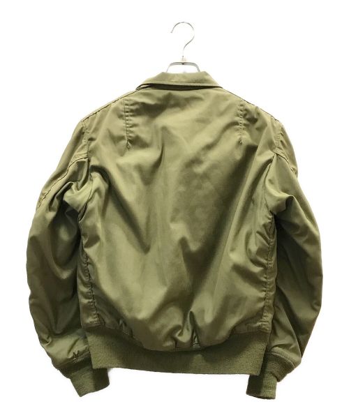 US ARMY（ユーエスアーミー）US ARMY (ユーエスアーミー) フライトジャケット グリーン サイズ:Sの古着・服飾アイテム