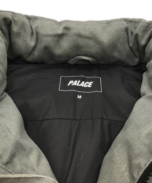 PALACE（パレス）PALACE (パレス) REACTO PUFF ZIP OFF JACKET グレー サイズ:Mの古着・服飾アイテム