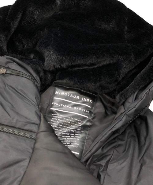 MINOTAUR INST.（ミノトールインスト）MINOTAUR INST. (ミノトールインスト) ダウンジャケット ブラック サイズ:Mの古着・服飾アイテム