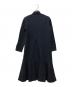 ANAYI (アナイ) ウールジャージーヘムフレア ワンピース ネイビー サイズ:XS：10000円
