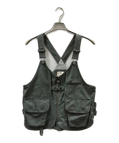 Snow peak（スノーピーク）Snow peak (スノーピーク) TAKIBI Vest カーキ サイズ:Sの古着・服飾アイテム
