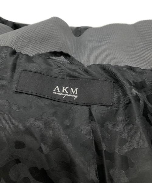 AKM（エーケーエム）AKM (エーケーエム) ダウンジャケット グレー サイズ:XLの古着・服飾アイテム