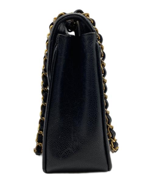 CHANEL（シャネル）CHANEL (シャネル) マドモアゼル ココマーク チェーンショルダーバッグ ブラック サイズ:下記参照の古着・服飾アイテム