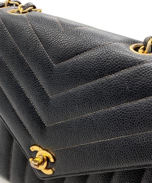 CHANEL（シャネル）CHANEL (シャネル) マドモアゼル ココマーク チェーンショルダーバッグ ブラック サイズ:下記参照の古着・服飾アイテム