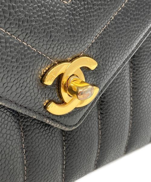 CHANEL（シャネル）CHANEL (シャネル) マドモアゼル ココマーク チェーンショルダーバッグ ブラック サイズ:下記参照の古着・服飾アイテム